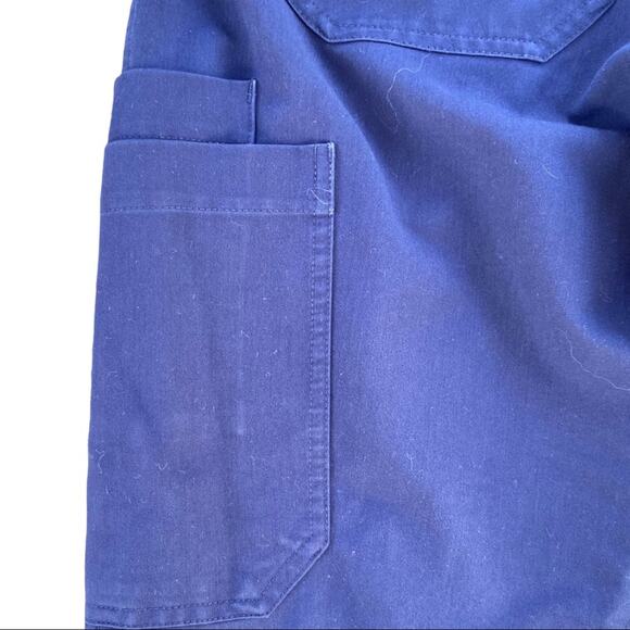 FIGS Yola Skinny Scrub Pants Technical Collection Navy Blue Size XS - Picture 4 of 10